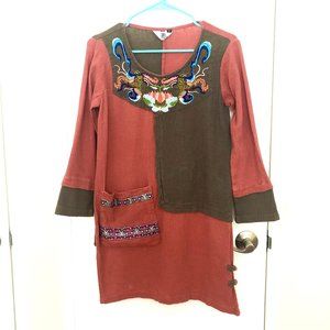 Unique Chinese Traditional Style Embroidered Top